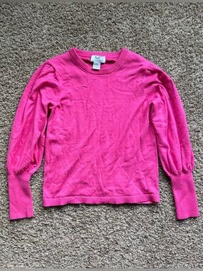 Magaschoni Women’s Fushcia Sweater Size Medium
